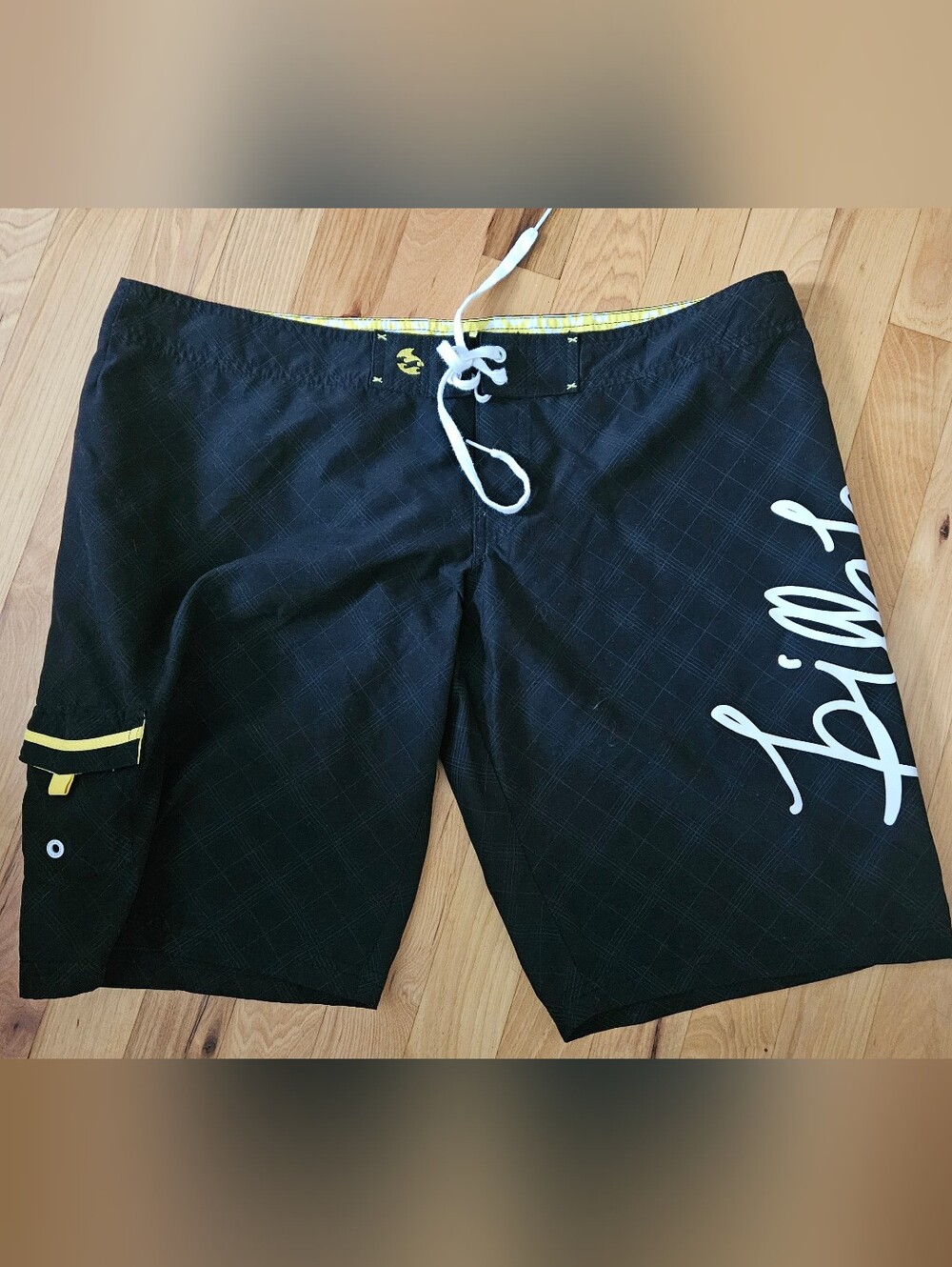 Billabong Black Boardshorts Y2K